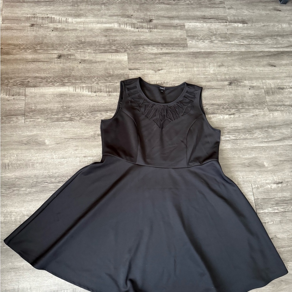 Torrid Black A-Line Mini Dress for Wedding Guests